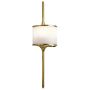 Kichler MONA KL-MONA-S-NBR Wandleuchte 2x3,5W/G9 320LM IP44