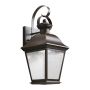 Kichler Mount Vernon KL-MOUNT-VERNON2-M-OZ Wandleuchte 1x60W/E27 ip44