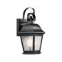 Kichler Mount Vernon KL-MOUNT-VERNON2-S-BK Wandleuchte 1x60W/E27 ip44