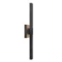 Kichler Nocar KL-NOCAR-L-BK Wandleuchte 1x39W/LED 3000K 1800lm IP44