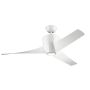 Kichler Phree KLF-PHREE-56-WHT Ventilator 1x10W/LED 3000K 1116 lm IP20