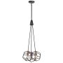 Kichler ROCKLYN KL-ROCKLYN3-RS Pendelleuchte 3x60W/E27