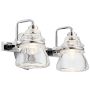 Kichler Talland KL-TALLAND2-PC-BATH Wandleuchte 2x3.5W/G9 IP44