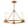 Elstead Lighting Kristy KRISTY3-DG-OPAL Kronleuchter 3x40W/E27 IP20