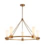 Elstead Lighting Kristy KRISTY5-DG-OPAL Kronleuchter 5x40W/E27 IP20