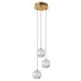 Light Prestige Brillant LP-3303/3P GD Pendelleuchte 3x11W/LED 1080lm IP20