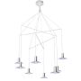 Light Prestige Hat LP-1661/8P WH Pendelleuchte 8x3W/LED 3000K IP20