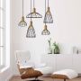 Light Prestige Moderno LP-1221/1P S BK Pendelleuchte 1x50W/GU10 IP20