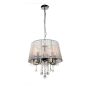 Light Prestige Mona LP-5005/5P srebrna Kronleuchter 5x40W/E14 IP20