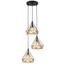 Light Prestige Nola LP-076/3P BK Pendelleuchte 3x60W/E27 IP20
