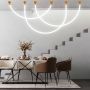 Light Prestige Rope Light LP-642/3M Smart Pendelleuchte 1x38W/LED 2700K-6500K 9800 lm IP20