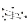 Light Prestige Snow LP-731/8P BK Pendelleuchte 8x8W/GU10 IP20