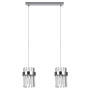 Light Prestige Vetro LP-2910/2L CH Pendelleuchte 2x10W/E14 IP20