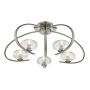 Dar Lighting LEIGHTON LEI5446 Deckenlampe 5x40W/G9 IP20