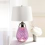 Elstead Lighting LENA LARGE LENA-TL-L-PLUM-OWSS Tischleuchte 1X7W/GU10+1x60W/E27