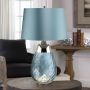Elstead Lighting LENA LENA-TL-L-BLUE Tischleuchte 1x60W/E27+7W/GU10 3000K 620LM