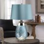 Elstead Lighting LENA SMALL LENA-TL-S-BLUE Tischleuchte 1X7W/GU10+1x60W/E27