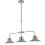 Dar Lighting Liden LID0339 Deckenlampe 3x40w/e14 ip20