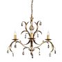 Elstead Lighting LILY LL3-ANT-BRZ Kronleuchter 3x60W/E14