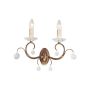 Elstead Lighting LUNETTA LUN2-BRONZE Wandleuchte 2x60W/E14