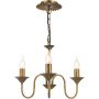 Dar Lighting Lydian LYD0363 Kronleuchter 3x40w/E14