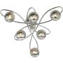 Dar Lighting Lysandra LYS6450 Deckenlampe 6x40w/g9