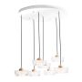 Maxlight LIPARI P0544 Pendelleuchte 7x38w/led 3000k 4050lm ip20