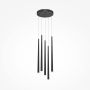 Maytoni CASCADE MOD132PL-L28BK2 Pendelleuchte 5x30W/LED 4000K 2300LM IP20
