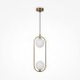 Maytoni RING MOD013PL-02BS1 Pendelleuchte 2x25W/G9 IP20