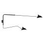 King Home RAVEN WALL MB21178-2-WALL Wandleuchte 2x40W/E27 IP20