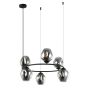 Italux ROXANE MDM-4045-6 BK+SG Pendelleuchte 6x40W/E27 IP20