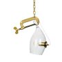 King Home VICE MD10961-1S.BRASS Pendelleuchte 1x40W/E27 IP20