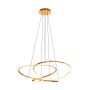 Zuma Line CHOLET MD7360-1A-3GT Pendelleuchte 1x56W/LED 3000K 6600lm IP20