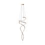 Zuma Line COCO MD3127-2M-3GT Pendelleuchte 1x70W/LED 2700K-6000K 8200lm IP20