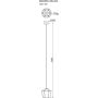 Zuma Line COLORE MD3350-1BL/CO Pendelleuchte 1x6W/LED 3000k 134lm
