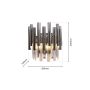 Milagro MADISON ML6936 Wandleuchte 2x40W/E14 IP20