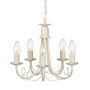 Elstead Lighting MINSTER MN5-IV-GOLD Kronleuchter 5x60W/E14
