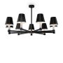 Maytoni TET-A-TET MOD104PL-09B Pendelleuchte 9x40W/E14