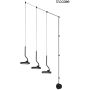 King Home FLAT MSE010100385 Wandleuchte 30W/LED 3000K 2400lm