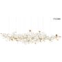 King Home FLORA MSE1501100483 Pendelleuchte 20x40w/G9