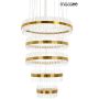 King Home GHIA MSE1501100396 Pendelleuchte 233w/LED 3000K 18640lm