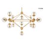 King Home MOOSEE ASTRIFERO MSE010100180 Pendelleuchte 15x40W/E27 IP20