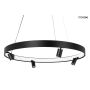 King Home MOOSEE CIRCLE SPOT BLACK MSE010100163 Pendelleuchte 1x62,5W/LED 3000K 5000LM IP20