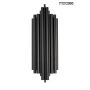 King Home MOOSEE HARMONIC BLACK MSE010400217 Wandleuchte 2x40W/E14 IP20