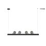 King Home MOOSEE LINEAL MSE010100270 Pendelleuchte 4x48W/G4 3000K 3840LM IP20