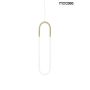 King Home MOOSEE PUZO S MSE010100254 Pendelleuchte 1x6W/LED 3000K 480LM IP20