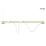 King Home MOOSEE SERPIENTE MSE010100178 Pendelleuchte 1x22,4W/LED 3000K 1800LM IP20