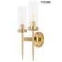 King Home MOOSEE TORCH TWIN MSE010400199 Wandleuchte 2x40W/E14 IP20