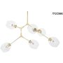 King Home SPLIT MSE010100242 Pendelleuchte 6x40w/E27