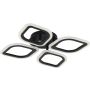 Zuma Line ILLUMIA MS236040R-BK Deckenlampe 4x30W/LED 3000-6000k 2200lm